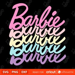 Mini Barbie Brand, barbie design Svg, Layered SVG files