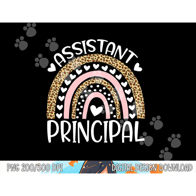 Assistant Principal Funny Job Title School Worker Rainbow png, sublimation copy.jpg