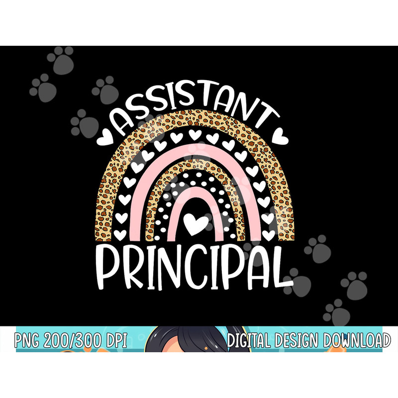 Assistant Principal Funny Job Title School Worker Rainbow  png, sublimation copy.jpg