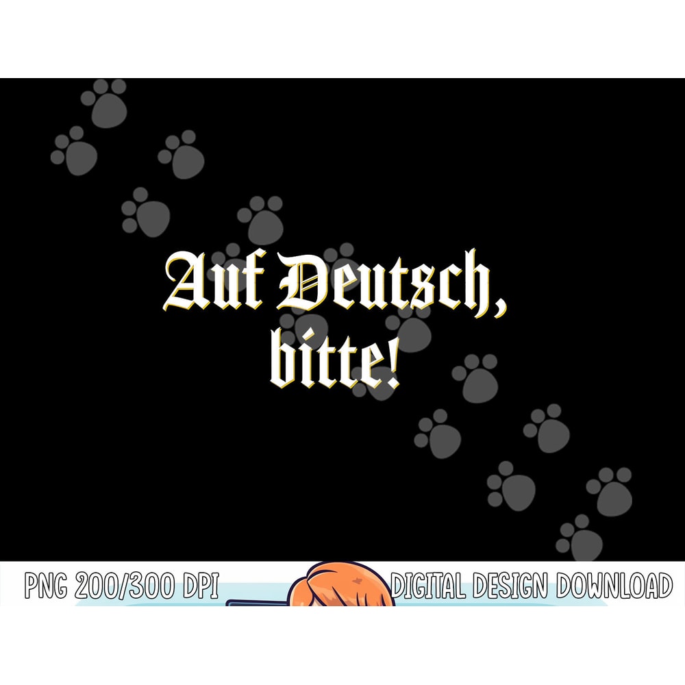 Auf Deutsch, bitte German Teacher Professor png, sublimation copy.jpg