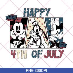 retro mickey happy 4th of july est 1976 png, disney checkered mickey and friends png, disney holiday png, disney usa png