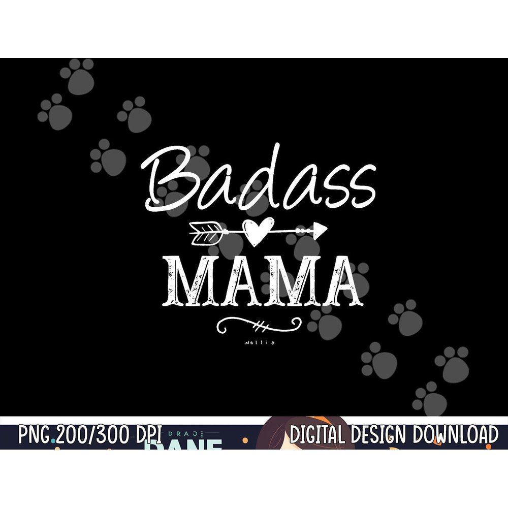 Badass Mama, Christmas Gift Strong as a Mother Funny Mom png, sublimation copy.jpg