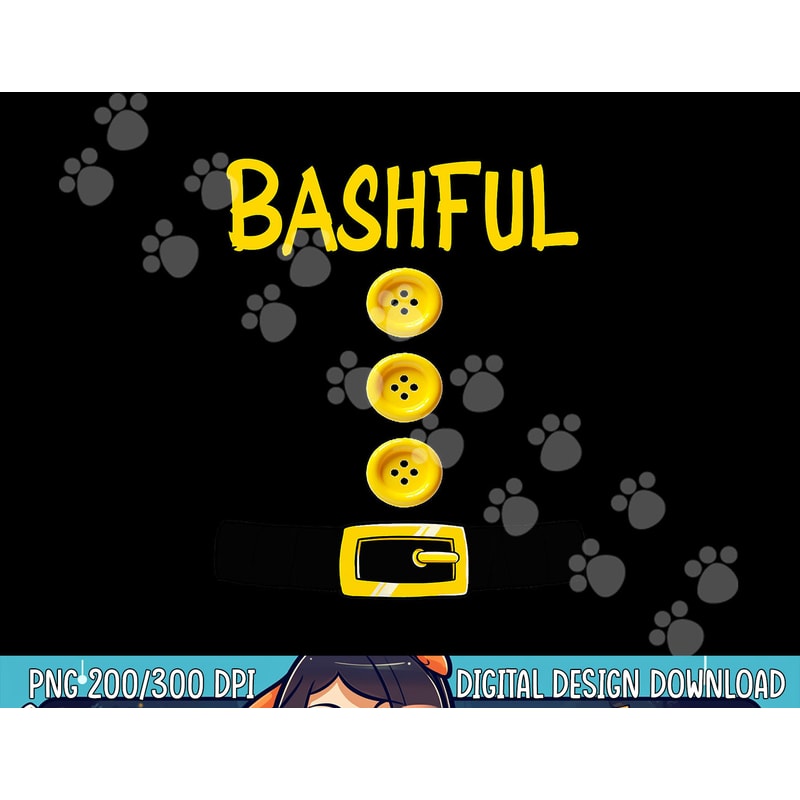 Bashful Dwarf Halloween Costume Color Matching Bashful Dwarf png, sublimation copy.jpg