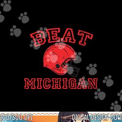 beat michigan product - college football png, sublimation copy
