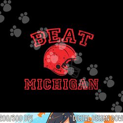 beat michigan product - college football png, sublimation copy