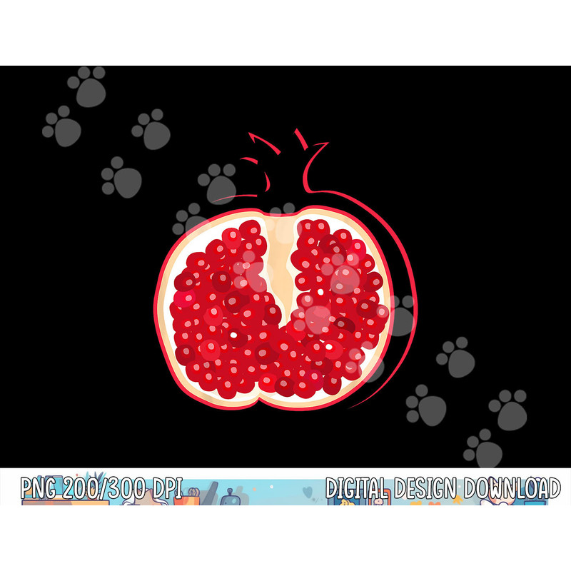 Big Pomegranate Sliced Costume Cute Easy Halloween Gift png,sublimation copy.jpg