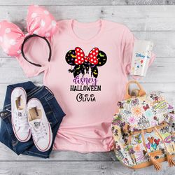 custom disney halloween shirt, cute disney halloween shirt, women disney halloween shirt , mickeys not so scary hallowee