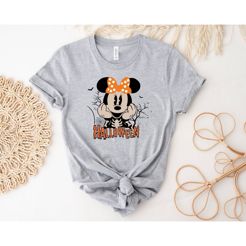 Disney Halloween Shirt, Vintage Mickey Minnie Matching Shirt, Mickey Halloween Shirt, Disney Vacation Trip Shirt, Halloween Party Family Tee - 6.jpg