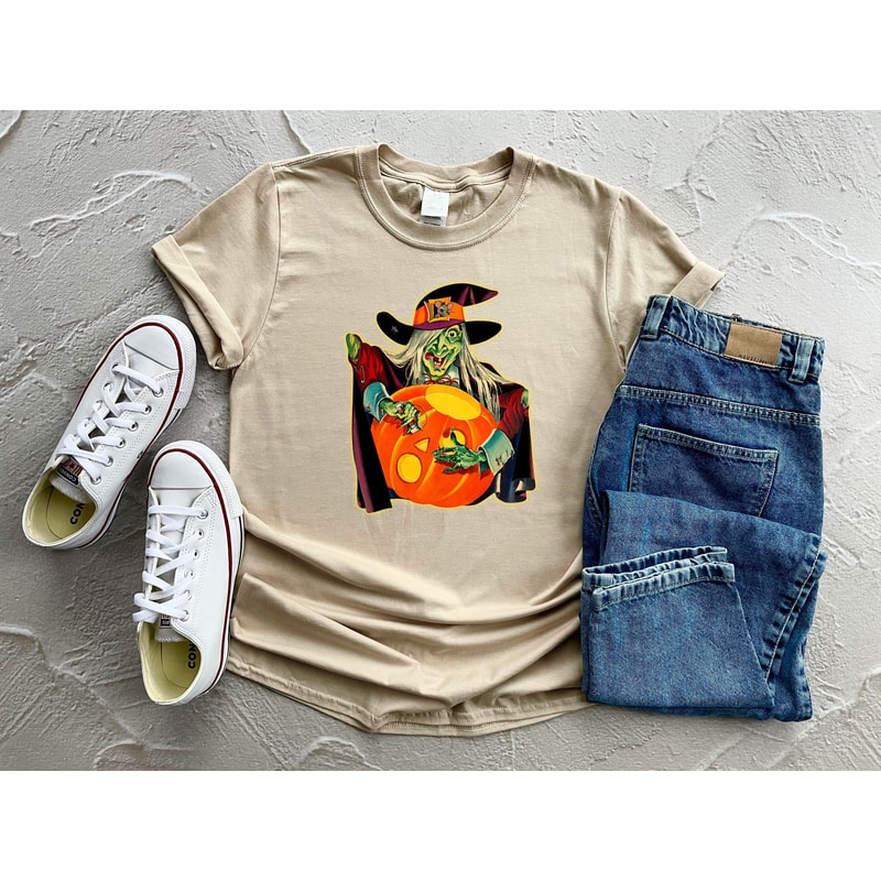 Halloween Witch Shirt, Halloween Shirt, Horror Shirt, Halloween Costume, Funny Halloween Gift, Halloween Party Shirt, Spooky Season Tee - 4.jpg