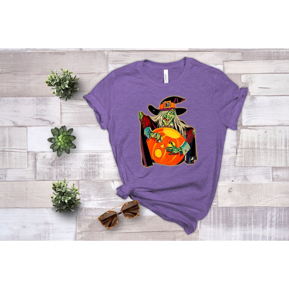 Halloween Witch Shirt, Halloween Shirt, Horror Shirt, Halloween Costume, Funny Halloween Gift, Halloween Party Shirt, Spooky Season Tee - 5.jpg