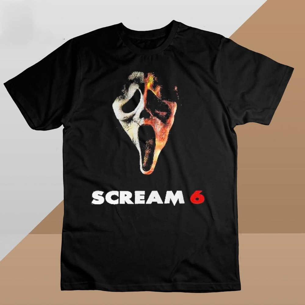Awesome scream 6 T-shirt, Horror Movie Ghostface Nothin Shirt, Scream VI Movie Poster Shirt, Scream 6 Movie Sweatshirt, Halloween Shirt - 3.jpg
