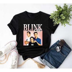 90s style smile 182 band t-shirt, blink 182 world tour 2023 shirt, blink 182 merch shirt, blink 182 fan lovers shirt, 20