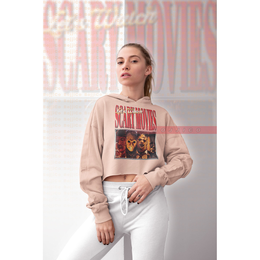 Halloween Villain Scary Movie Sweatshirt, Freddy, Jason, Leather, Myers Retro Shirt, Movie Scary Horror, Retro T-Shirt, Devil Face Scream - 5.jpg