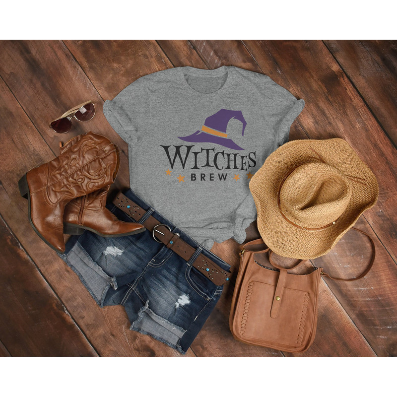 Halloween Witch's Brew UNISEX Tees,Hocus Pocus T Shirt, Witchcraft Tee, Witch T Shirt, Magic T Shirt, Halloween Shirt - 5.jpg