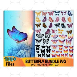 100 butterfly svg bundle, butterfly clipart, butterfly vector