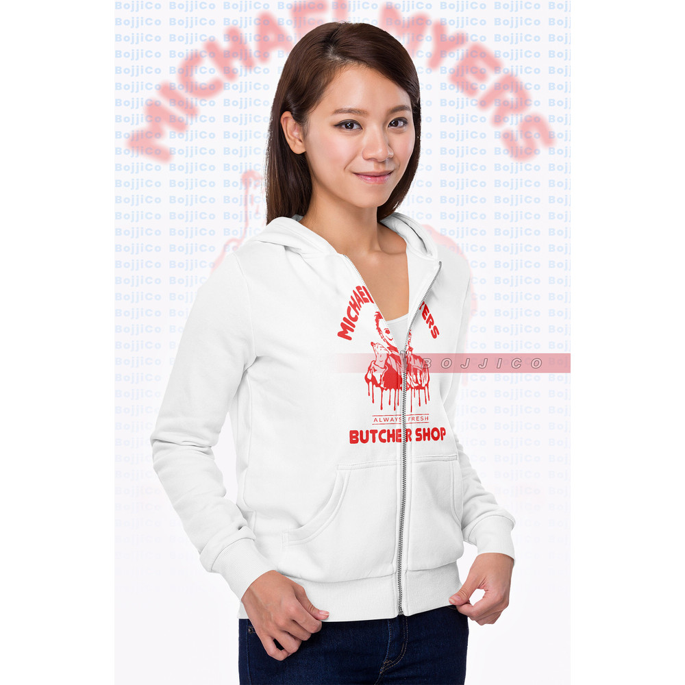 MICHAEL MYERS Butcher Shop Always Fresh Sweatshirt, Friday 13th Horror Shirt, Scary Michael Myers Sweater,Movie Michael Myers Retro, Horror - 5.jpg