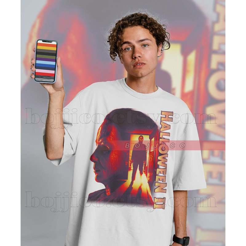MICHAEL MYERS Halloween Shirt Michael Myers Homage Tshirt Jason Voorhees T-Shirt Friday the 13th Horror, Stranger Shirt, Halloween Tee - 2.jpg