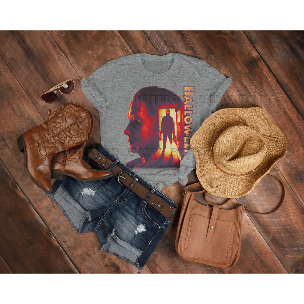 MICHAEL MYERS Halloween Shirt Michael Myers Homage Tshirt Jason Voorhees T-Shirt Friday the 13th Horror, Stranger Shirt, Halloween Tee - 5.jpg