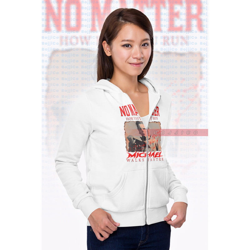 MICHAEL MYERS No Matter How Fast You Run Sweatshirt, Friday the 13th Horror Shirt, Scary Michael Myers Sweater, Movie Michael Myers Retro, - 5.jpg