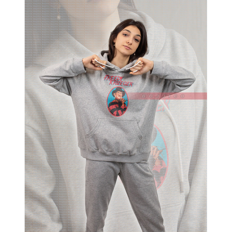 RETRO FREDDY KRUEGER Vintage Sweatshirt, Nightmare Halloween Sweater, Jason Voorhees Friday the 13th Horror, Horror Movie Halloween Sweater - 3.jpg