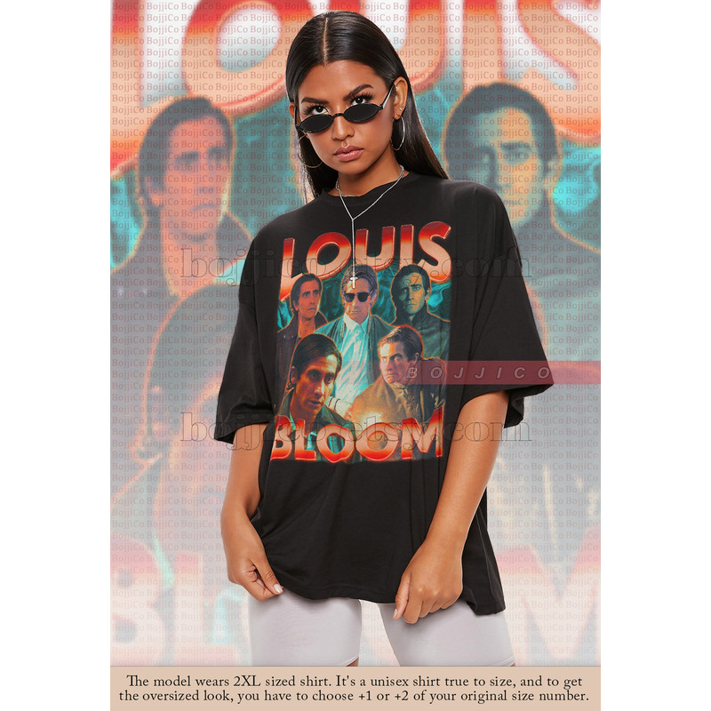 RETRO LOUIS BLOOM Shirt, Lou Bloom Tshirt, Nightcrawler Shirt, Jake Gyllenhaal Fan Tees, Nightcrawler Sweater, Nightcrawler Psychol Film Tee - 1.jpg
