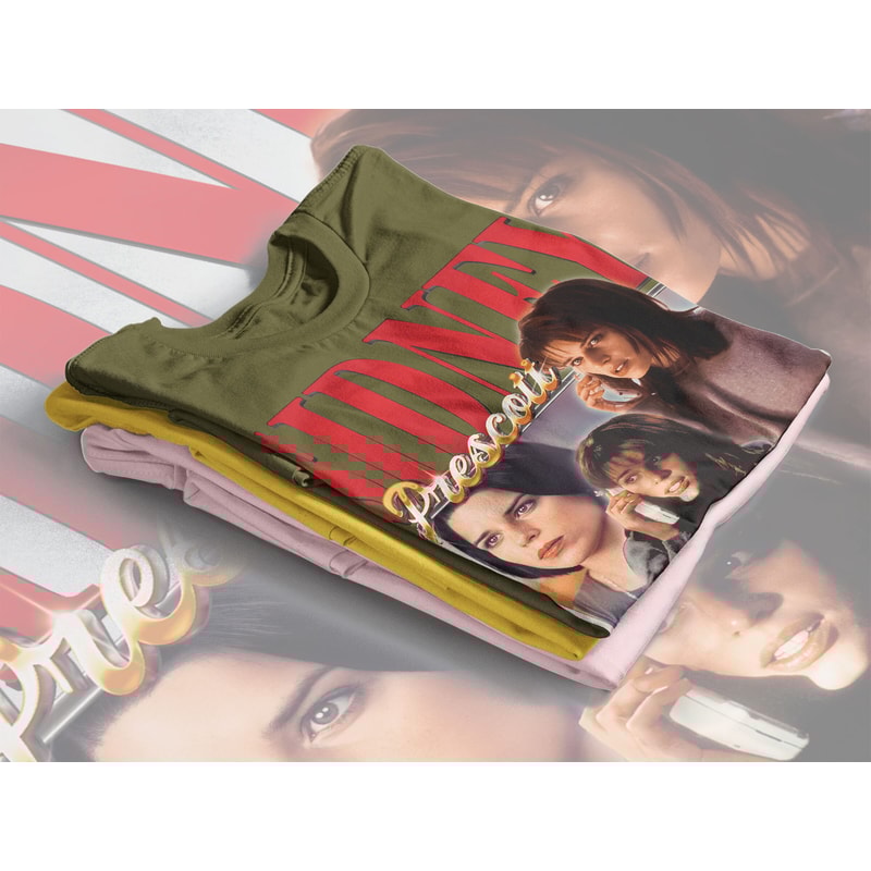 SIDNEY PRESCOTT SCREAM Shirt, Neve Campbell Scary Movie Shirt, Scary Horror Tees, Kill3r Homage Fan T-Shirt Sidney, Stu Matcher Scream Gift - 4.jpg