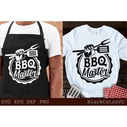 bbq master svg, barbecue master svg, grilling svg, dad's bar and grill svg, father's day gift svg, bbq cut file, funny a