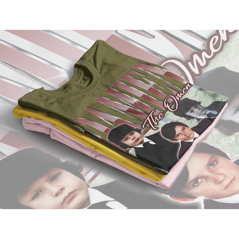 RETRO DAMIEN The Omen, Damien, The Son of Satan Shirt, Jonathan Scott-Taylor Tees, Old 70s Film Retro Vintage Shirt, Horror Halloween Fan - 4.jpg