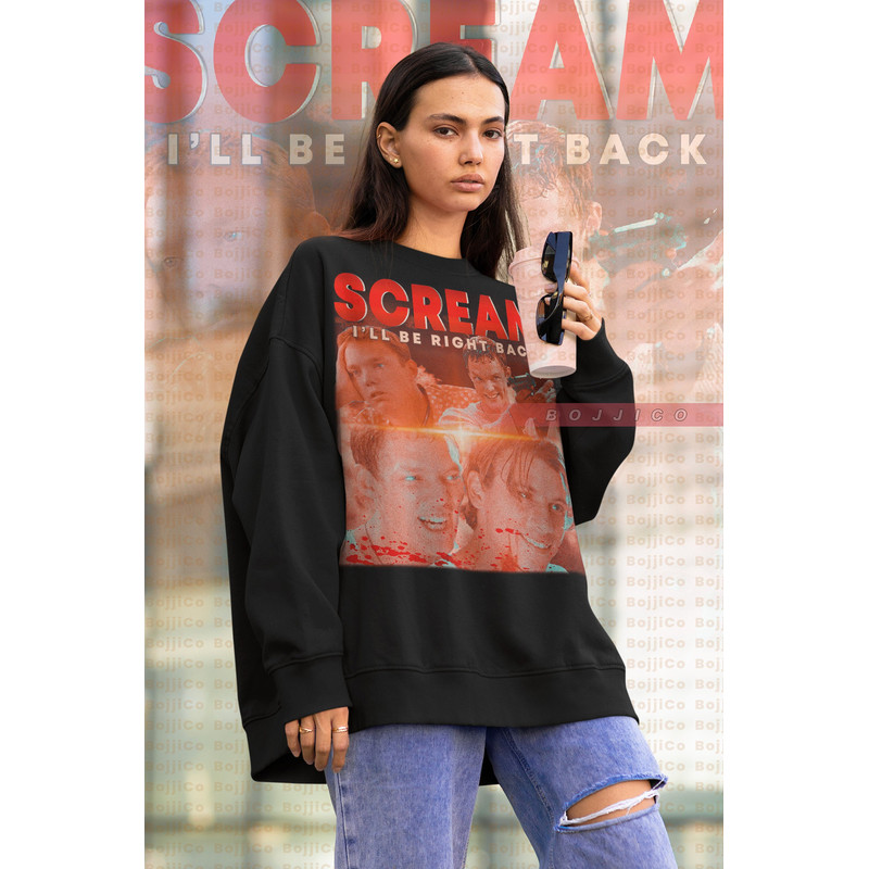 Scream Matthew Lillard Sweatshirt, Stu Macher Shirt, Billy Loomis, Movie Scary Horror Homage Fan T-Shirt Sidney Actress Actor Stu Matcherr - 1.jpg