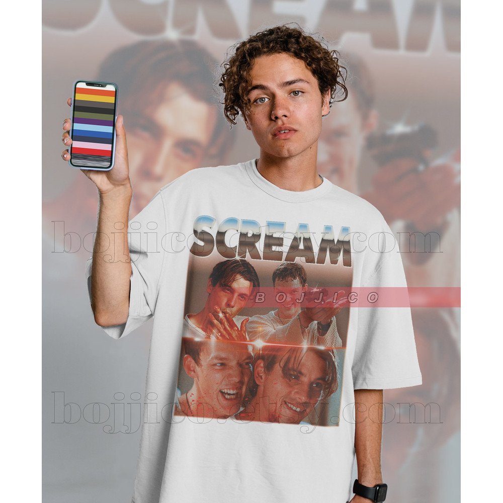 SCREAM Stu Macher Billy Loomis Shirt, Let's Watch Scary Movie Shirt, Scary Horror Tees, Kill3r Homage Fan T-Shirt Sidney Actress Stu Matcher - 2.jpg