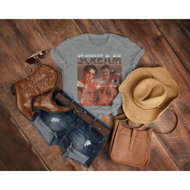 SCREAM Stu Macher Billy Loomis Shirt, Let's Watch Scary Movie Shirt, Scary Horror Tees, Kill3r Homage Fan T-Shirt Sidney Actress Stu Matcher - 5.jpg