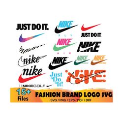 15 nike bundle svg, nike logo svg, nike vector, just do it svg