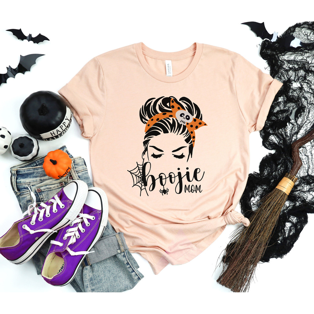 Boojie Mom Shirt ,Halloween Mom Shirt, Boo Mom Shirt, Halloween Gift for Mom,Cool Mom Shirt, Bougie Mom Shirt, Spooky Mom Shirt, - 3.jpg