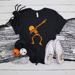 dubbing skeleton shirt, halloween party, halloween 2023 shirt, skeleton t, halloween outfits, halloween funny shirt, fam