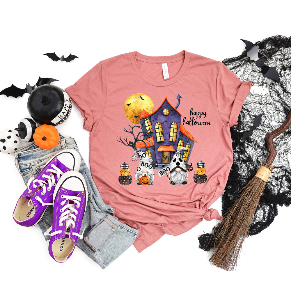 Halloween Castle Shirt,Happy Halloween Shirt,Funny Halloween Tee,Halloween Shirt,Spooky Season tee,Halloween Matching Shirt,Ghost Halloween - 2.jpg