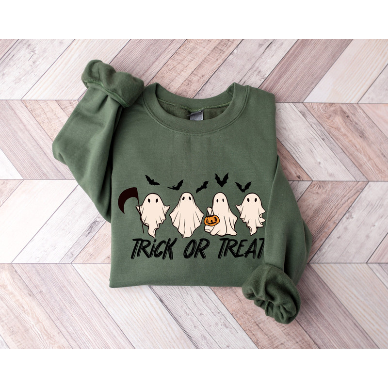 Halloween Trick or Treat Shirt, Halloween Trick-Or-Treat, Halloween Trick-or-Treat Shirt, Funny Halloween Shirt, Toddler Halloween Shirt - 1.jpg