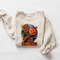Pumpkin Man Halloween Sweatshirt, Pumpkin Halloween Sweatshirt, Skeleton Halloween Shirt, Pumpkin Shirt, Fall Sweatshirt for Women - 2.jpg
