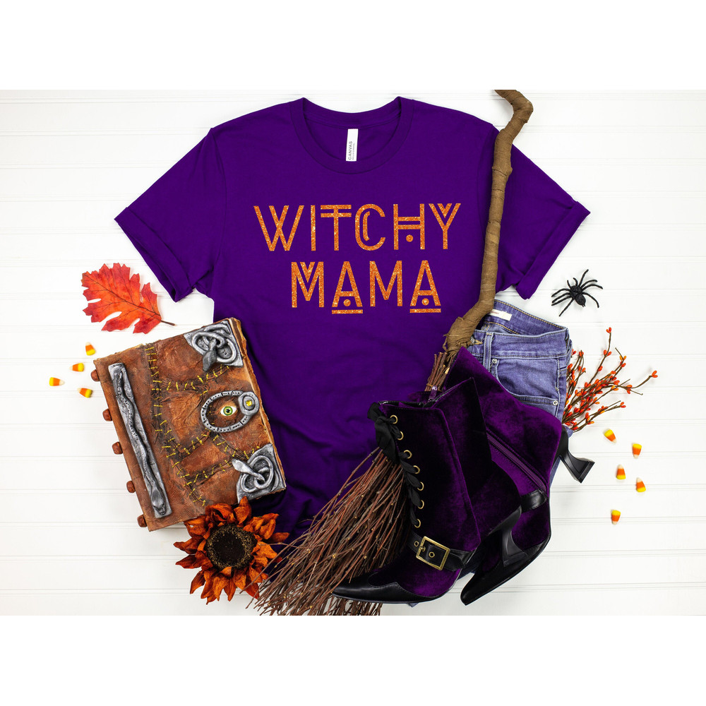 Witchy mama Shirt,Halloween Party Shirts,Hocus Pocus Shirts,Sanderson Sisters Shirts,Halloween Outfits,2022 Halloween Funny Shirt - 1.jpg