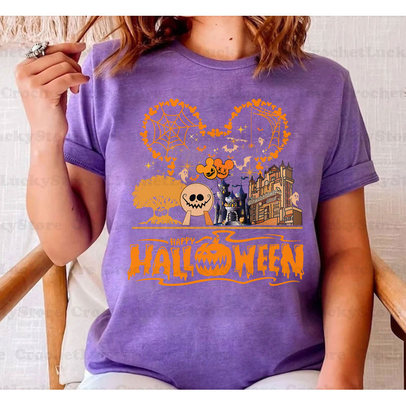Disney Happy Halloween Shirt, Hoodie, Sweatshirt, Halloween Gifts, Not So Scary, Spooky Season, Trick Or Treat, Disneyland Halloween Shirt - 2.jpg