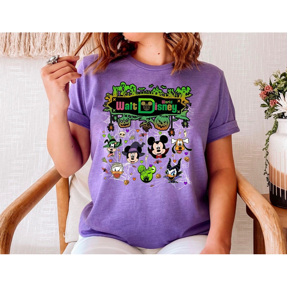 Disney Halloween Vintage Shirt, Disney Boo Bash Shirt, Disney Halloween Family Matching Shirts, Mickey And Friends Halloween Vintage Shirt - 5.jpg