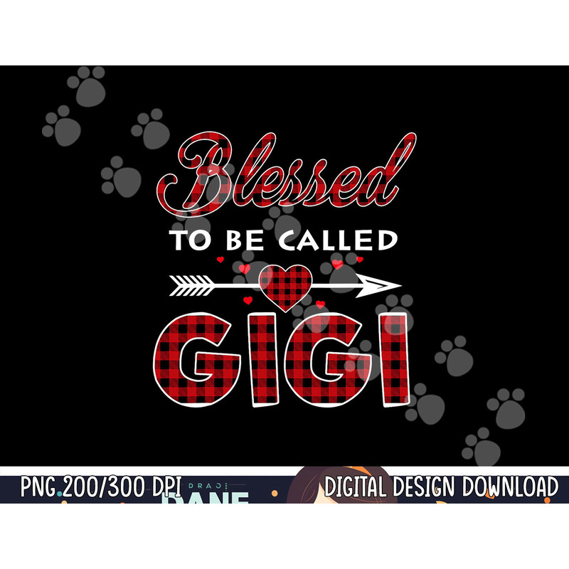 Blessed To Be Called Gigi-Buffalo Plaid Grandma Christmas png, sublimation copy.jpg