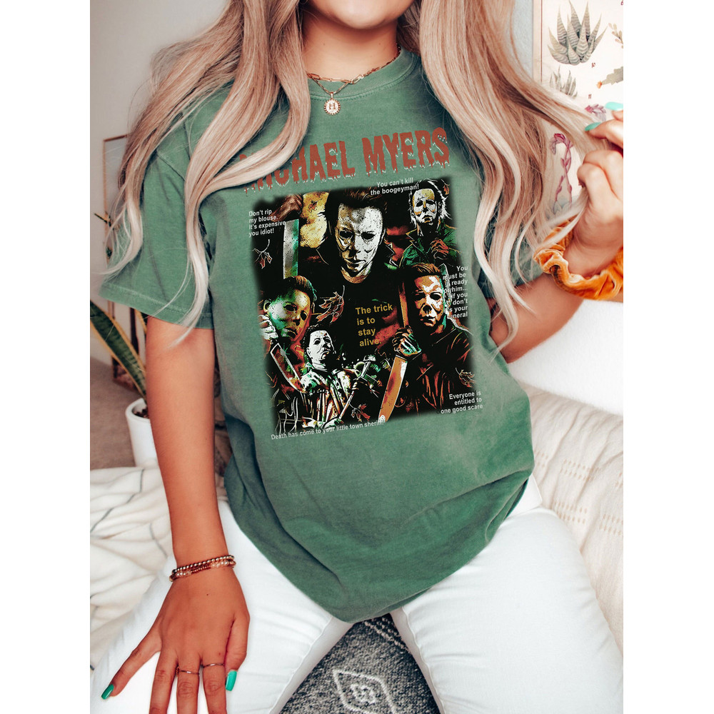 Michael Myers Vintage Shirt, Friday the 13th Horror, Halloween Horror Movie Sweatshirt, Hoodie, Michael Myers Homage, Jason Voorhees Shirt - 4.jpg