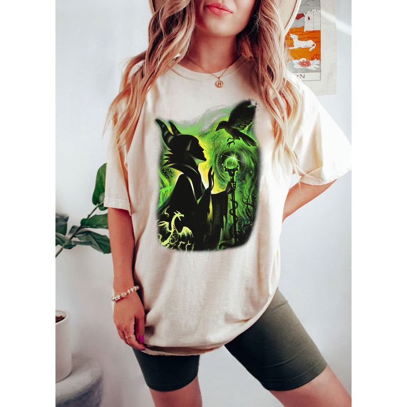 Retro Maleficent Shirt, Sleeping Beauty Shirt, Disney Halloween Shirt, Disneyland Trip Shirt, Disney Villain Shirt, Halloween Party Shirt - 5.jpg