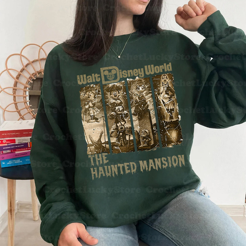 Retro The Haunted Mansion Shirt, Haunted Mansion Tee, Halloween Gifts, Spooky Season, Halloween Matching Shirt, Mickey and Friends Shirt - 3.jpg