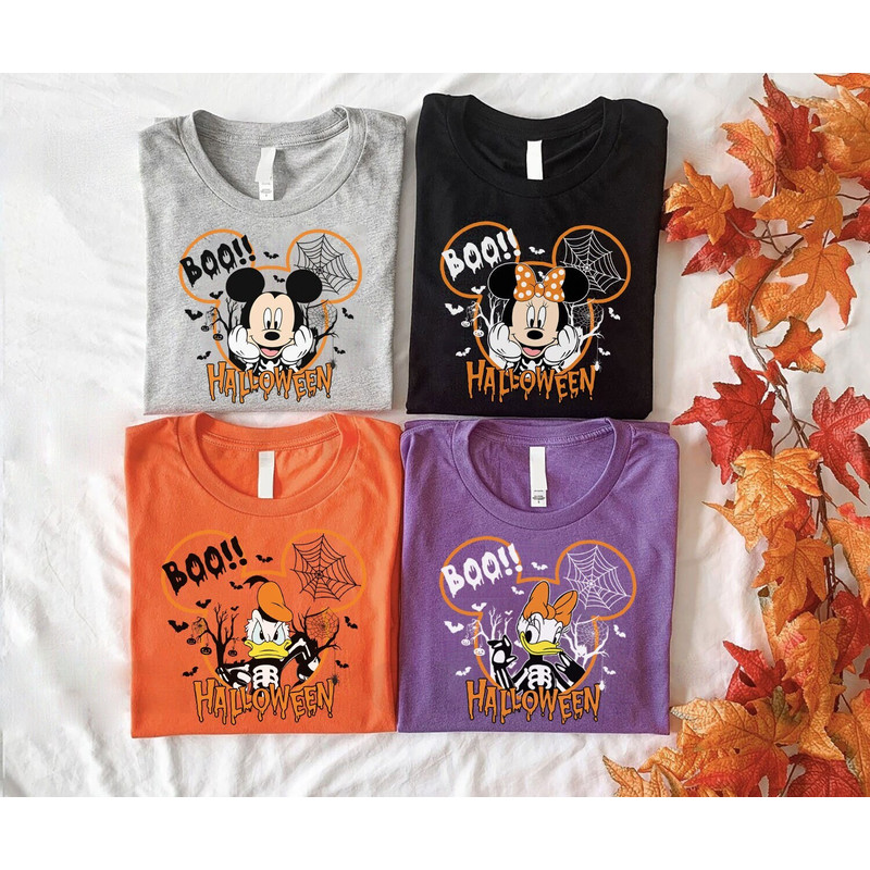 Vintage Disney Mickey and Friends Halloween Shirt, Halloween Matching Shirts, Custom Disney Halloween Shirt Retro, WDW Magic Kingdom Shirt - 1.jpg