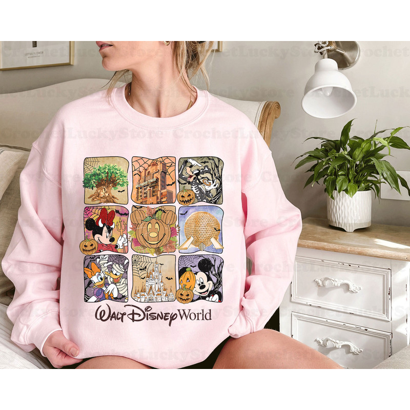 Vintage Disney World Halloween Shirt, Mickey And Friends Halloween Shirt, Disney Family Matching Shirt, Walt Disney World Halloween Shirt - 5.jpg