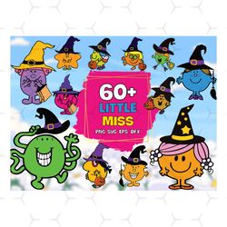 60 little miss svg bundle, halloween svg, little miss svg, little miss png, little miss bundle, pumpkin svg, pumpkin png