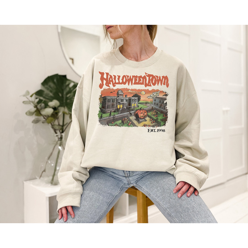 HalloweenTown 1998 Shirt,Disney Halloween Shirt,2022 Halloween Party Shirt,Halloween Town Fall Tshirt,Fall Pumpkin Sweatshirts,Halloweentown - 1.jpg