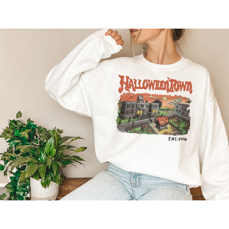 HalloweenTown 1998 Shirt,Disney Halloween Shirt,2022 Halloween Party Shirt,Halloween Town Fall Tshirt,Fall Pumpkin Sweatshirts,Halloweentown - 2.jpg