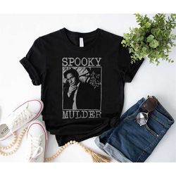 the x files spooky mulder t-shirt, the x files shirt gift for fan, fox mulder shirt, x files movie shirt, x files vintag